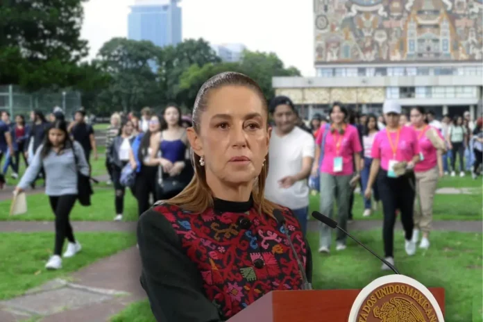 Sheinbaum se refirió este viernes a los recientes incidentes en la Universidad Nacional Autónoma de México (UNAM), que han generado preocupación en la comunidad universitaria y en la opinión pública. Sheinbaum se refirió este viernes a los recientes incidentes en la Universidad Nacional Autónoma de México (UNAM), que han generado preocupación en la comunidad universitaria y en la opinión pública.