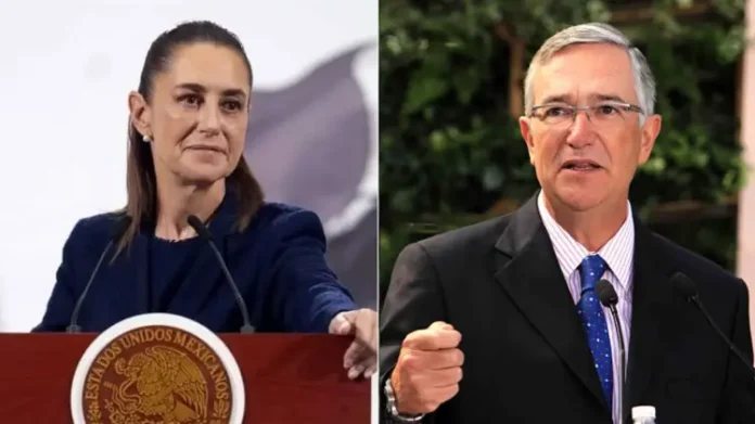 SAT podría evaluar embargo a Salinas Pliego mientras EU señala intentos de trasladar fondos a Canadá, dice Sheinbaum