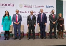 Presentan plan con 120,000 mdp en garantías para impulsar a mipymes del sector textil y de calzado: BBVA y Secretaría de Economía BBVA México, Secretaría de Economía, NAFIN, sector textil, calzado, mipymes, financiamiento, banca de barrio, digitalización, factoring, confirming, IPADE, empleo