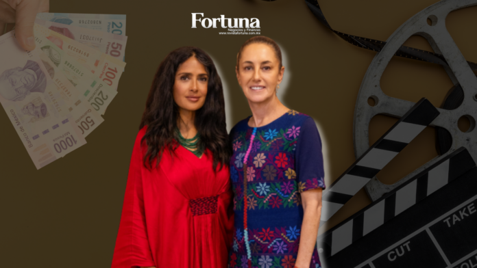Salma Hayek abre diálogo con Sheinbaum para fortalecer el cine: gobierno evalúa incentivos para filmaciones Salma Hayek abre diálogo con Sheinbaum para fortalecer el cine: gobierno evalúa incentivos para filmaciones