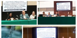 Cámara de Diputados audiencias públicas sobre iniciativa presidencial que expide la Ley General de Aguas