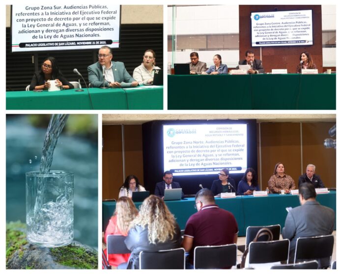 FORTUNA-DIPUTADOS-20251121-Audiencias-Ley-General-de-Aguas Cámara de Diputados audiencias públicas sobre iniciativa presidencial que expide la Ley General de Aguas