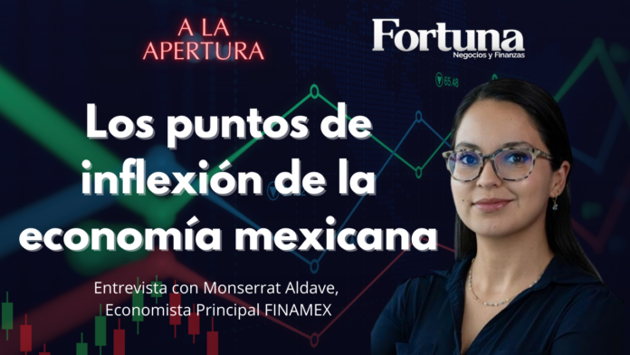 Monserrat Aldave; desaceleración del ritmo de crecimiento