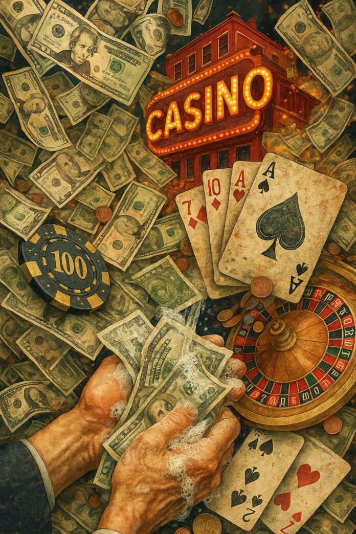 La casa de apuestas se convirtió en sala de lavado y la apuesta ya no es al azar: es a la impunidad. Hoy, tras las revelaciones del gobierno