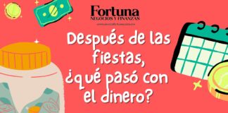 Después de las fiestas, ¿qué pasó con el dinero?