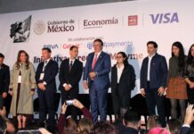 Lanzan plan para digitalizar 3.2 millones de MIPYMES a 2030; piloto inicia en diciembre con 700 mil comercios en sedes del Mundial 2026 Presentación iniciativa Crece tu Mipyme con pagos digitales