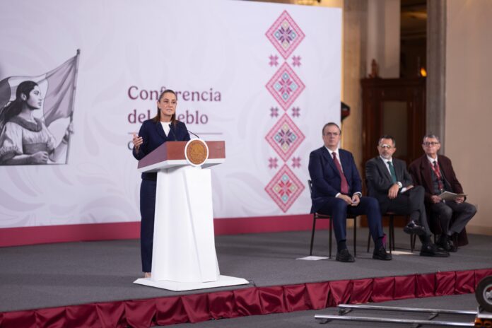 “No entregamos agua que no tenemos”: Sheinbaum frena entrega acelerada de agua a EU y acuerda cumplimiento gradual “No entregamos agua que no tenemos”: Sheinbaum frena entrega acelerada de agua a EU y acuerda cumplimiento gradual