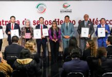 Senado reconoce a Grupo DEACERO con el sello “Hecho en México” para fortalecer el contenido nacional Entrega de “Hecho en México”