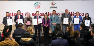 Entrega de “Hecho en México”