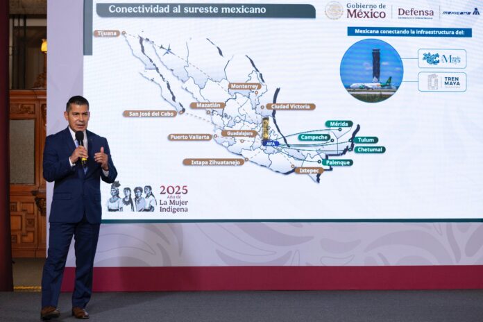 Mexicana incrementará 59% sus vuelos al sureste y destaca puntualidad del 98.6%