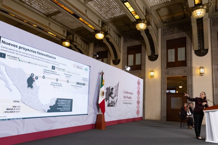 Gobierno alista nueva etapa de inversión eléctrica por más de 170 mil mdp con 6 mil MW a partir de 2026 Gobierno alista nueva etapa de inversión eléctrica por más de 170 mil mdp con 6 mil MW a partir de 2026