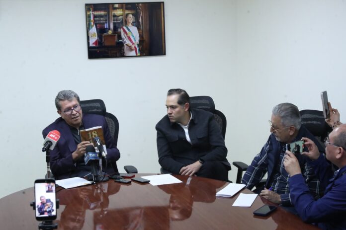 Conferencia de prensa Dip. Ricardo Monreal Ávila