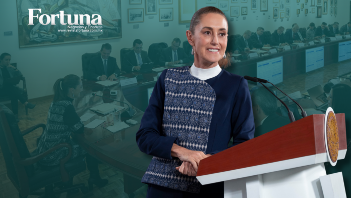 Sheinbaum plantea a la banca crecer dos puntos el otorgamiento de crédito en 2026