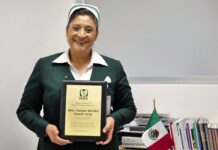 Mtra. Fabiana Maribel Zepeda Arias, titular de la Coordinación de Enfermería del Instituto Mexicano del Seguro Social