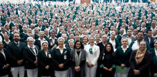 Ceremonia en Unidad de Congresos del Centro Médico Nacional (CMN) Silgo XXI