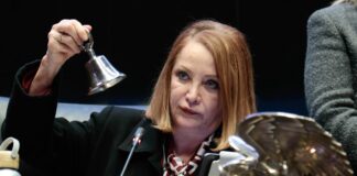 presidenta del Senado, Laura Itzel Castillo Juárez