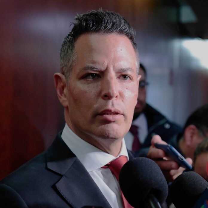 presidente de la Comisión de Relaciones Exteriores del Senado de la República, Alejandro Murat Hinojosa