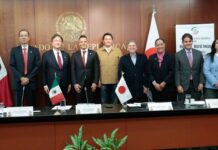 Visita al Senado de la República del Ministro de Estado para Asuntos Exteriores de Japón, Horii Iwao