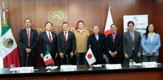 Visita al Senado de la República del Ministro de Estado para Asuntos Exteriores de Japón, Horii Iwao
