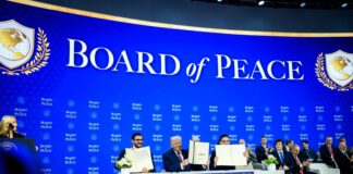 Firma de la Junta de la Paz.