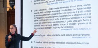 Sheinbaum separa críticas a Maduro de cualquier uso de la fuerza en Venezuela