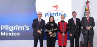 Pilgrims Pride anuncia inversión de 1,300 millones de dólares en México para aumentar producción de pollo y generar empleo