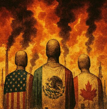 Donald Trump no solo calificó al T-MEC como “irrelevante”. En Detroit, acompañó la frase con un gesto obsceno dirigido a un manifestante. La imagen fue más elocuente que cualquier discurso: para Trump, el acuerdo comercial que sostiene la integración productiva de América del Norte no merece respeto, solo un dedo medio levantado.