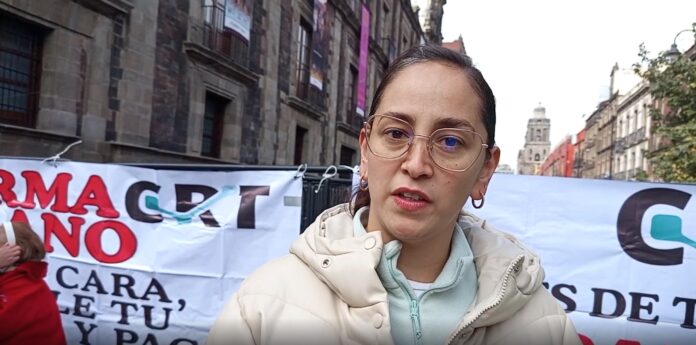 Líderes de extrabajadores de IFT sí pidieron comisión, pero ya no están en el movimiento, confirma: Luz Guerrero