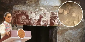 Tumba 10 de Huitzo en Oaxaca