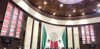 Votación dictamen que reforma los artículos 33 y 102 de la Ley General de Cambio Climático. El dictamen fue remitido al Senado.