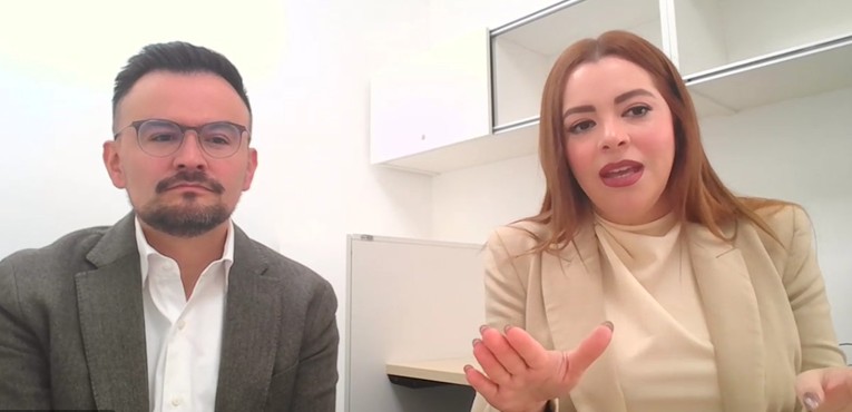 José Antonio Duarte, Doctor en Ciencias Médicas, Maestro en Bioética y QFB. Gerente de asuntos médicos para América Latina en Becton Dickinson y Dra Ana Karen Soto Sañudo, oncopatologa y especialista en el diagnóstico del cáncer.