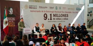 SEP e IMSS informan que en un año 9.1 millones de estudiantes han sido valorados en 75 mil primarias con Vive saludable, vive feliz