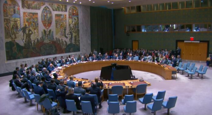 Reunión del Consejo de Seguridad de la ONU