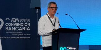 Cancún, Quintana Roo.— En el marco de la 89 Convención Bancaria, el secretario Édgar Amador Zamora aseguró que México cuenta con una economía sólida y resiliente, pero subrayó que el siguiente paso es transformar esa estabilidad en mayor financiamiento, inversión productiva y oportunidades para empresas y familias.