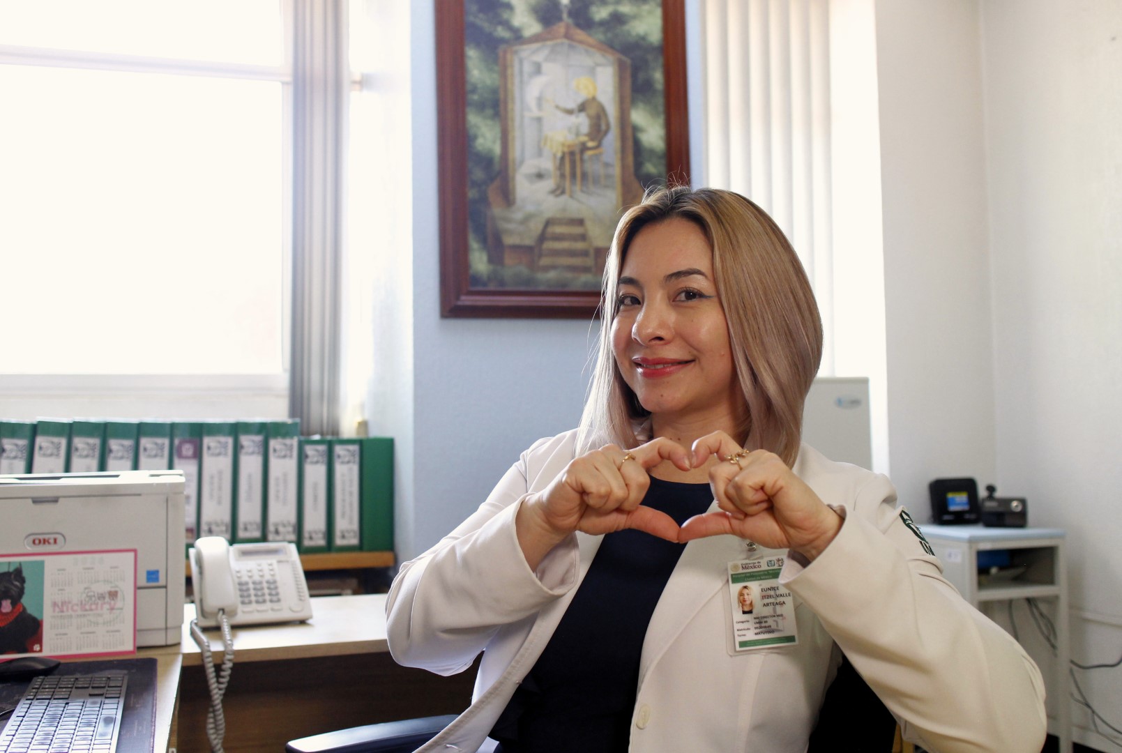 directora del Hospital de Psiquiatría “Morelos” del IMSS, doctora Eunice Itzel Valle Arteaga