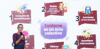 La presidenta de México, Claudia Sheinbaum, presentó la Estrategia Nacional de Atención a la Salud Mental para las y los Jóvenes “El ABC de las emociones”, un plan integral que busca atender el bienestar emocional desde las escuelas, las familias y las comunidades, bajo la premisa de que el cuidado colectivo es clave.